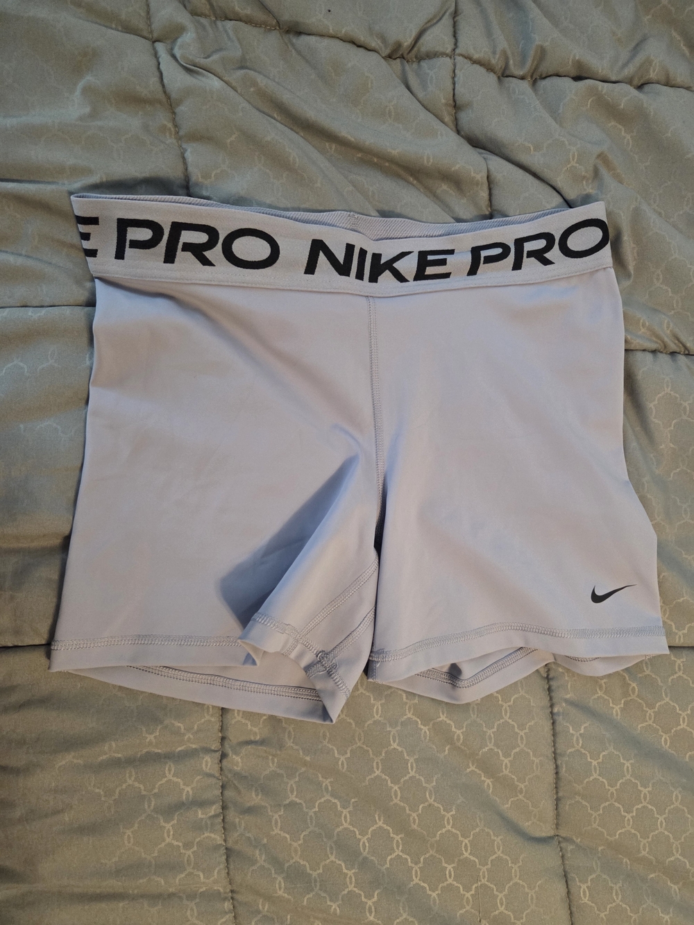 NWOT Nike Pro Light Purple Athletic Shorts